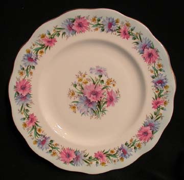 Foley Cornflower - Blue Plate - Salad