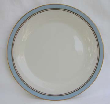 Noritake Ivory And Azure  7279 Plate - Dinner