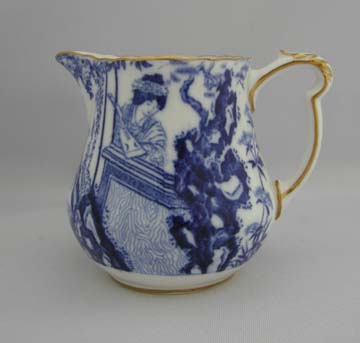 Royal Crown Derby Blue Mikado Creamer - Small