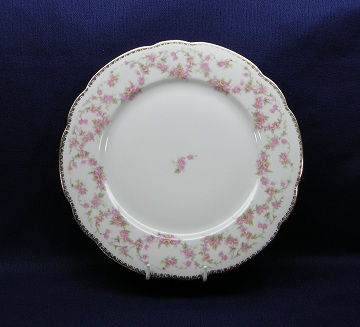 Schumann - Bavaria - Germany Original Bridal Rose Plate - Luncheon