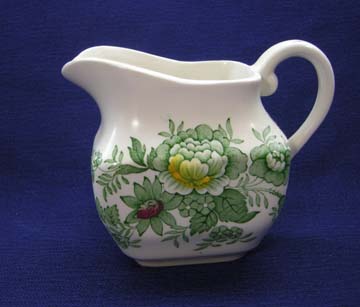 Wedgwood Kent - Green/Multicolor Creamer - Large