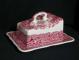 Mason's Vista Cheese Dish - Glazing On Base