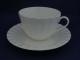 Royal Worcester Warmstry - White Cup & Saucer