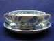 Wedgwood Willow Cream Soup & Saucer Set - Footed