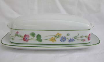 Noritake Meadowcrest  4034 Covered Butter