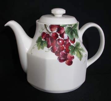 Royal Doulton Vintage Grape TC1193 Teapot & Lid