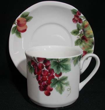 Royal Doulton Vintage Grape TC1193 Cup & Saucer